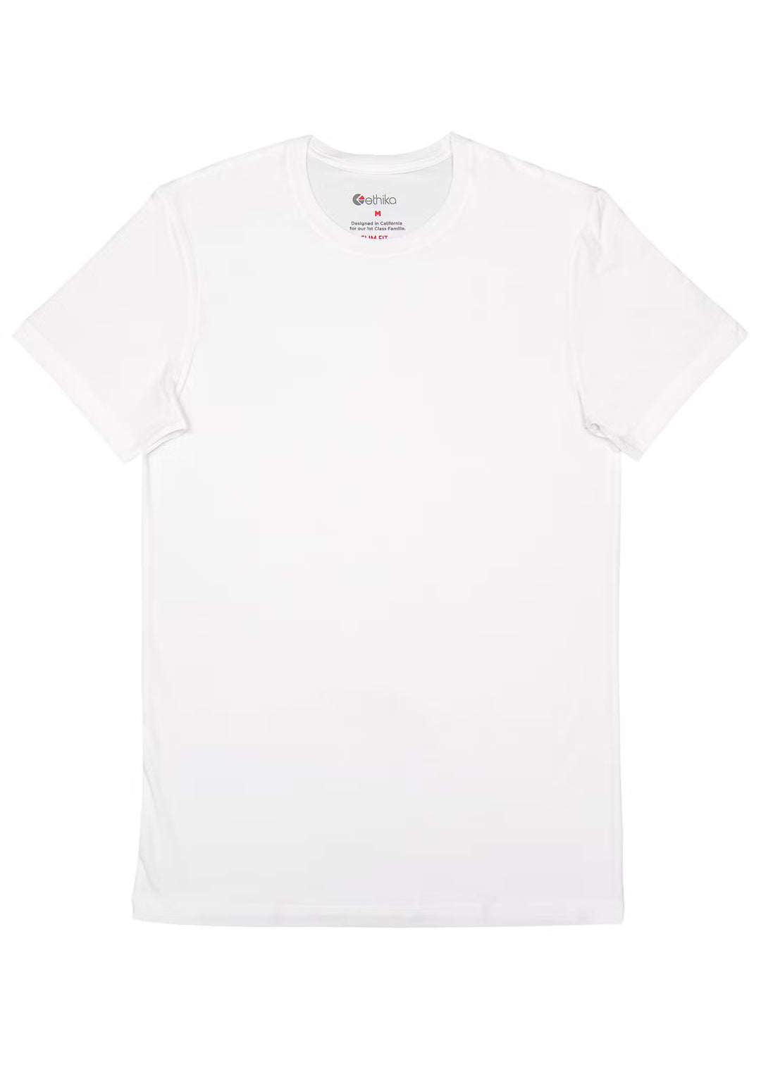 Mens Slim Modal Tee - White