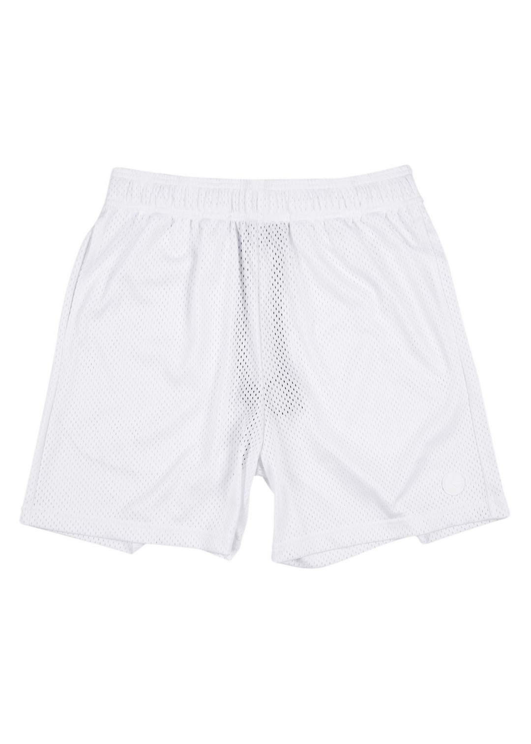 Mens Basketball Short White