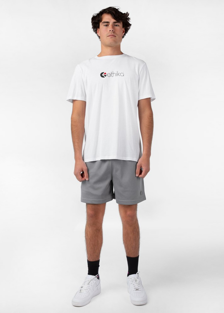 Mens Basketball Short Grey