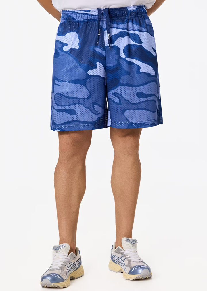 Mens Bolt Camo Basketball Short 7"