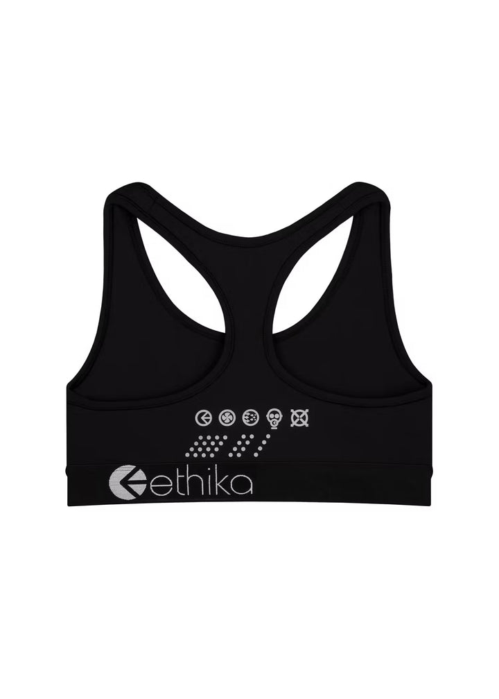 Girls SubZero Black Sports Bra