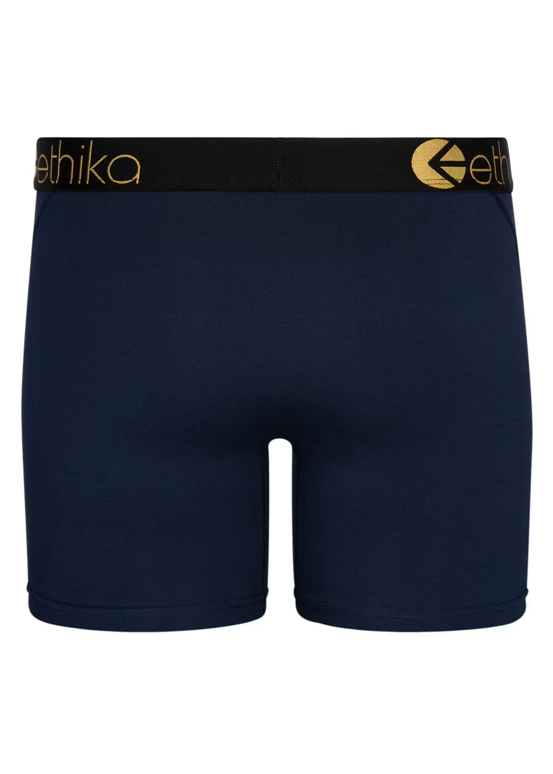 Mens Modal Navy Gold Lurex Mid