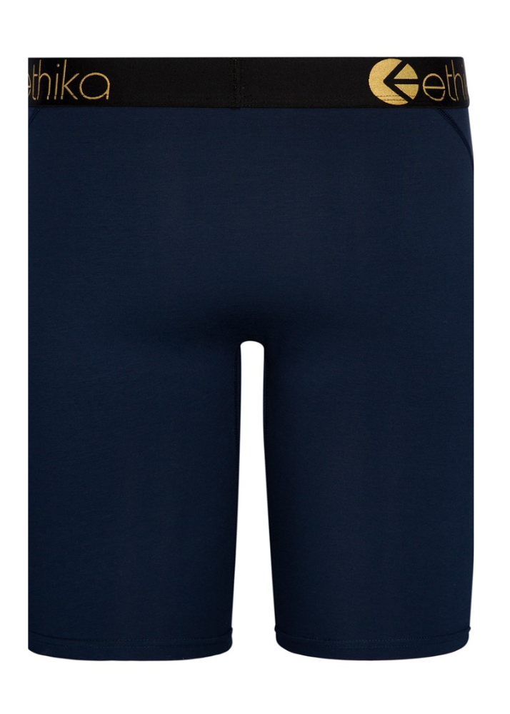 Mens Modal Navy Gold Metallic Staple