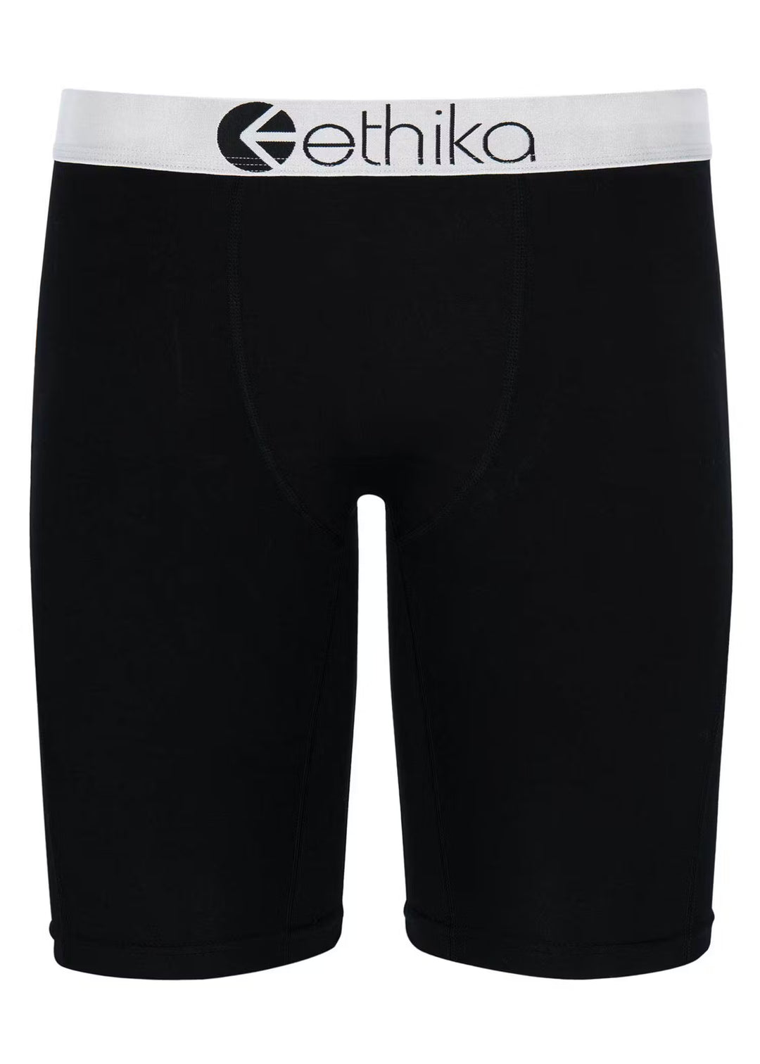 Mens Premium Modal Silver Lurex Black Staple