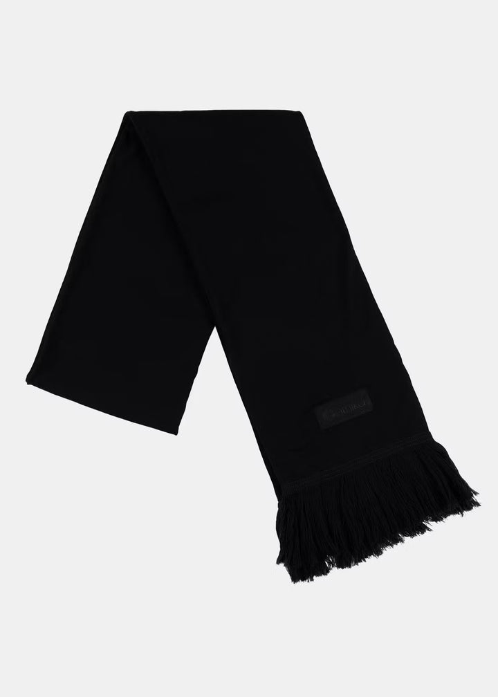 100% Cashmere Scarf - Black