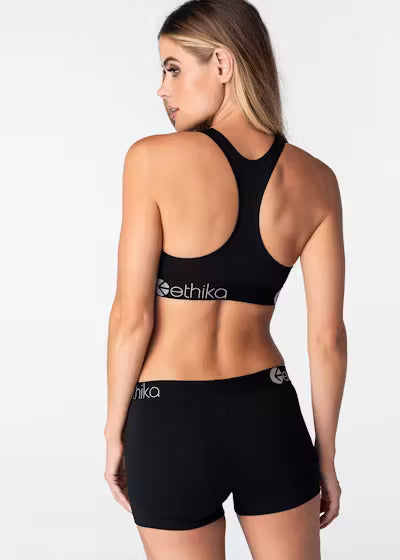 Womens Midnight Black Sports Bra