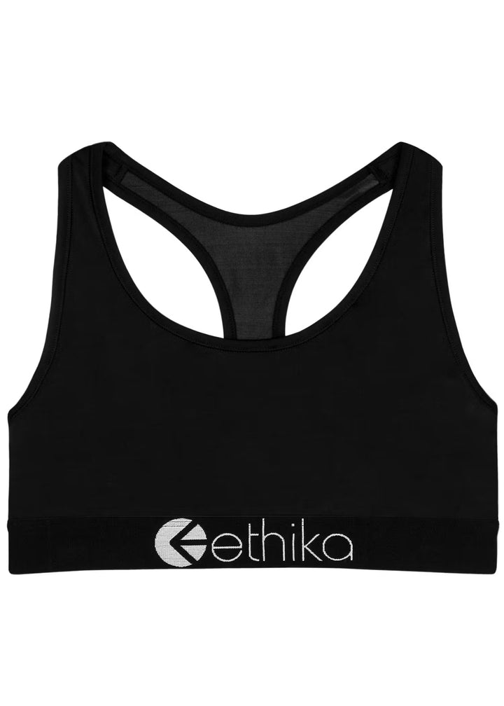 Womens Subzero Black Sports Bra