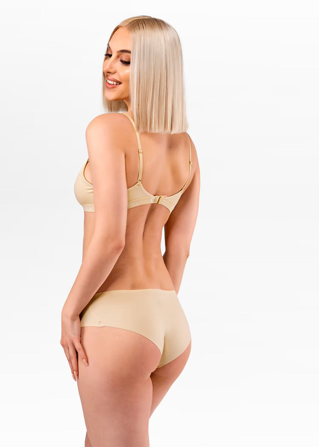 Womens Desert Sand Seamless Hipster