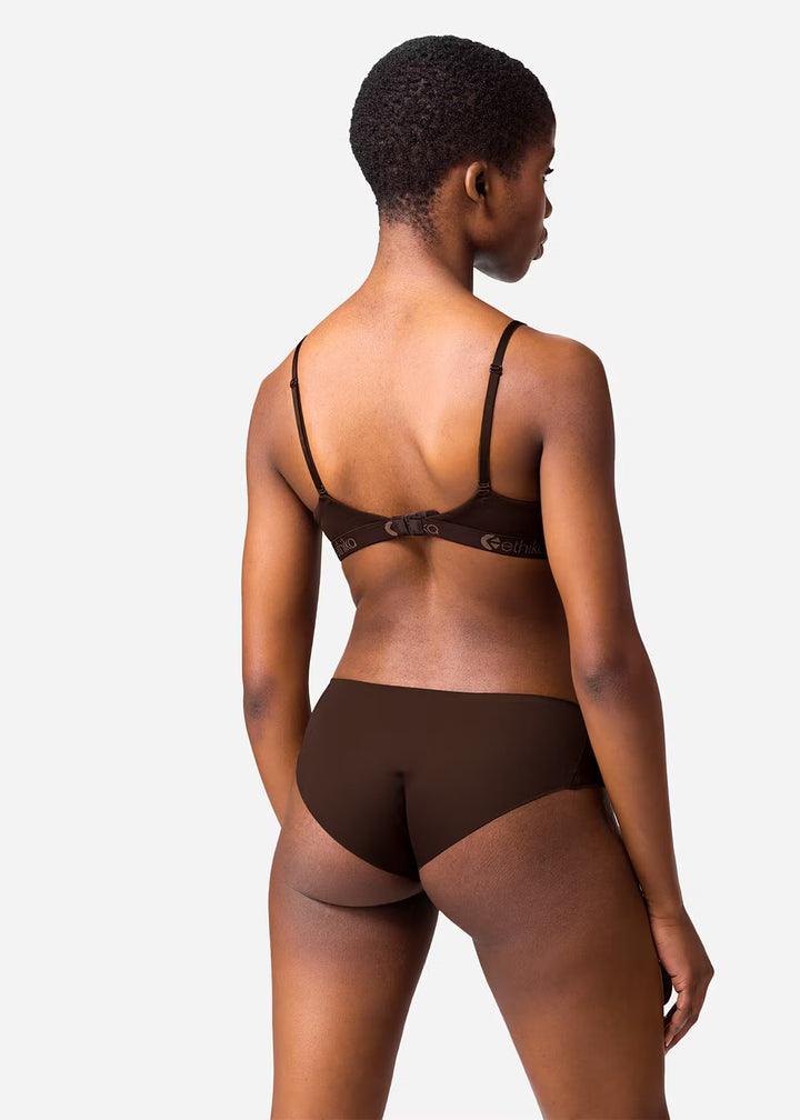 Womens Mocha Seamless Hipster