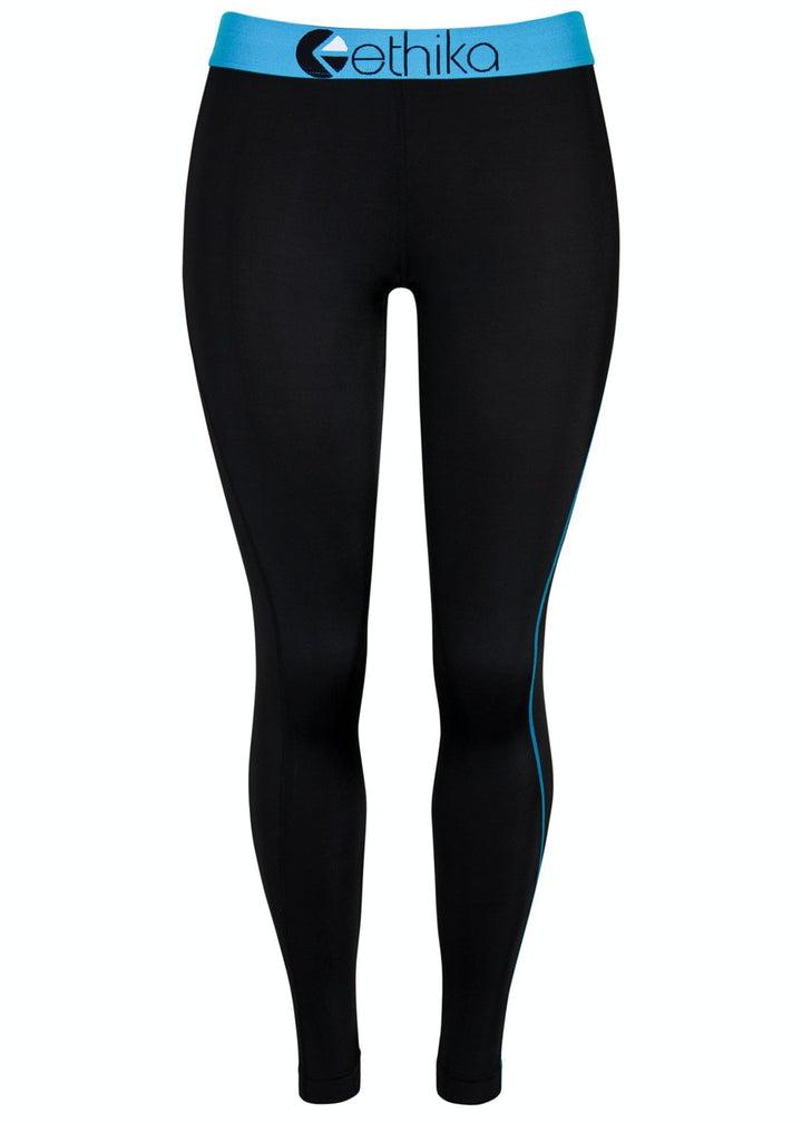 Womens Subzero Blue/Black Full Tights