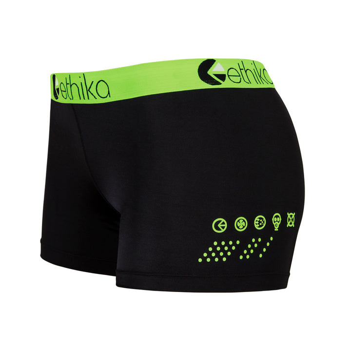 Womens Subzero Green/Black Staple