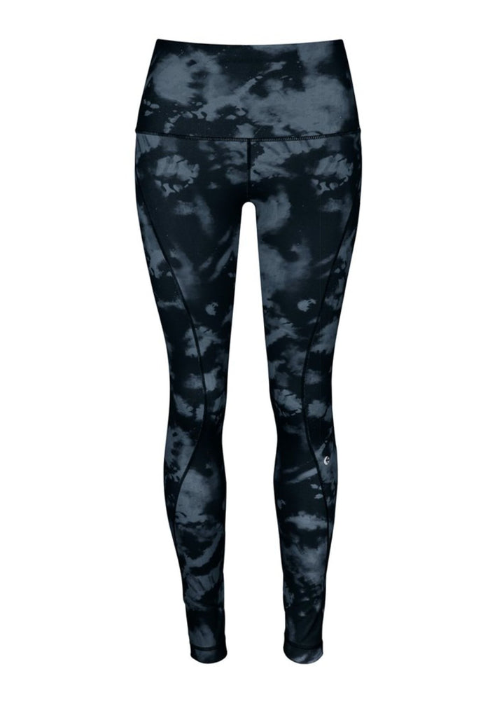 Womens High Waisted Tight Smoke Dye
