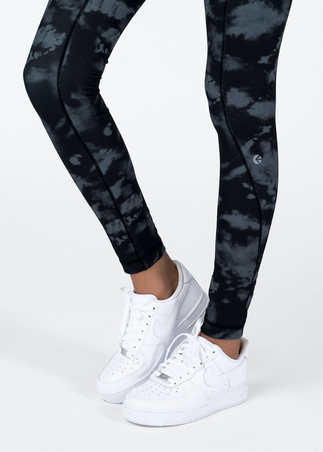 Womens High Waisted Tight Smoke Dye