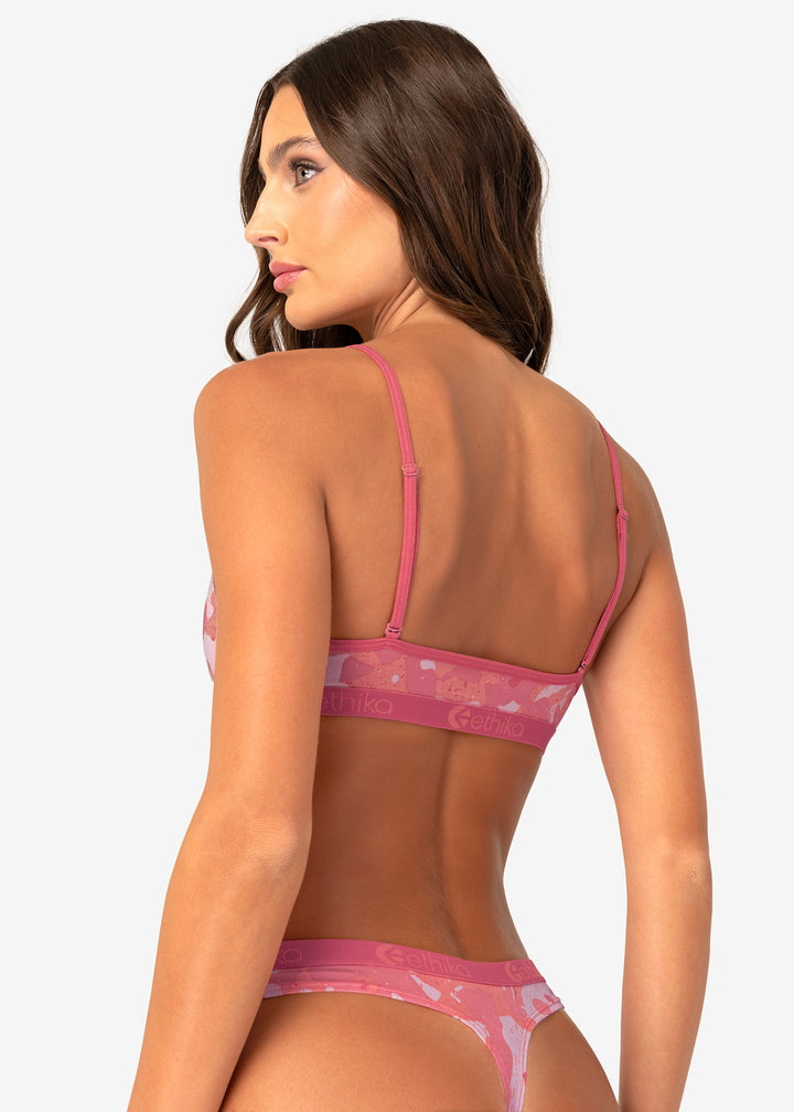 Womens Queen Tide Camo Bralette