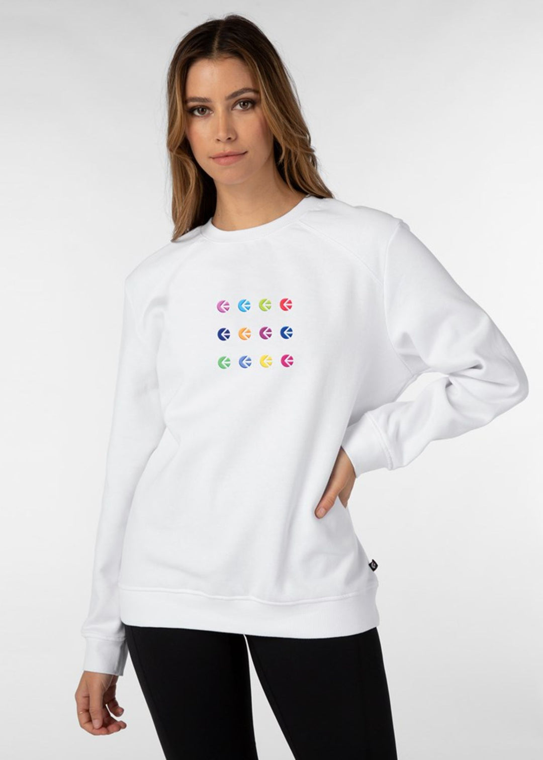 Womens Ethika Poetry Sweatshirt - White