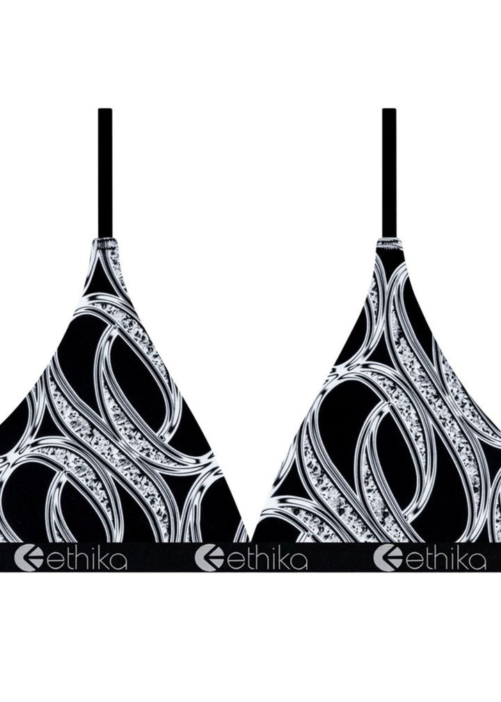 Womens Linked Up Triangle Bra