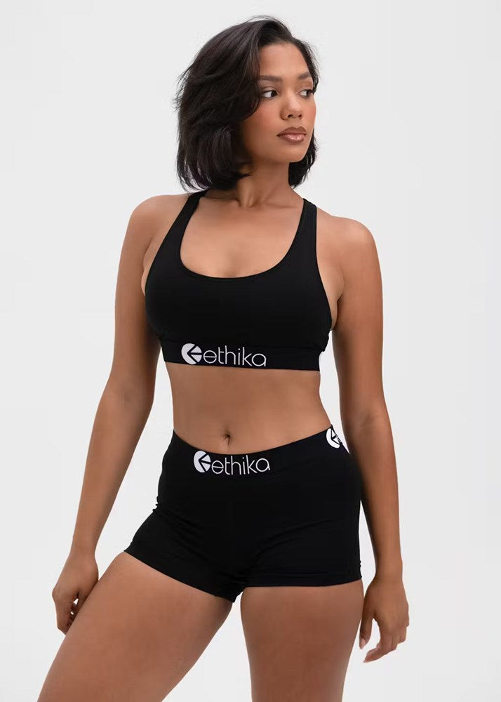 Womens Midnight Black Staple