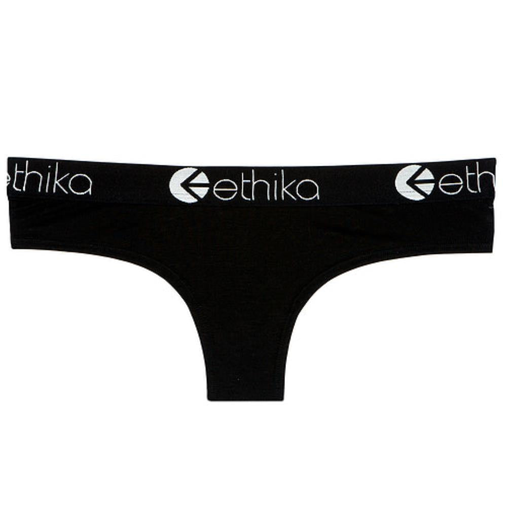 Womens Midnight Black Cheeky