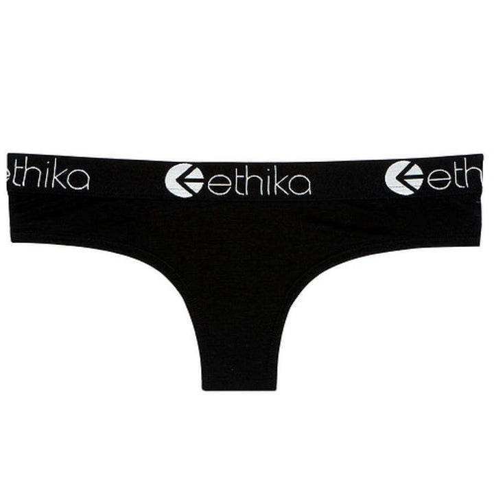 Womens Midnight Black Cheeky