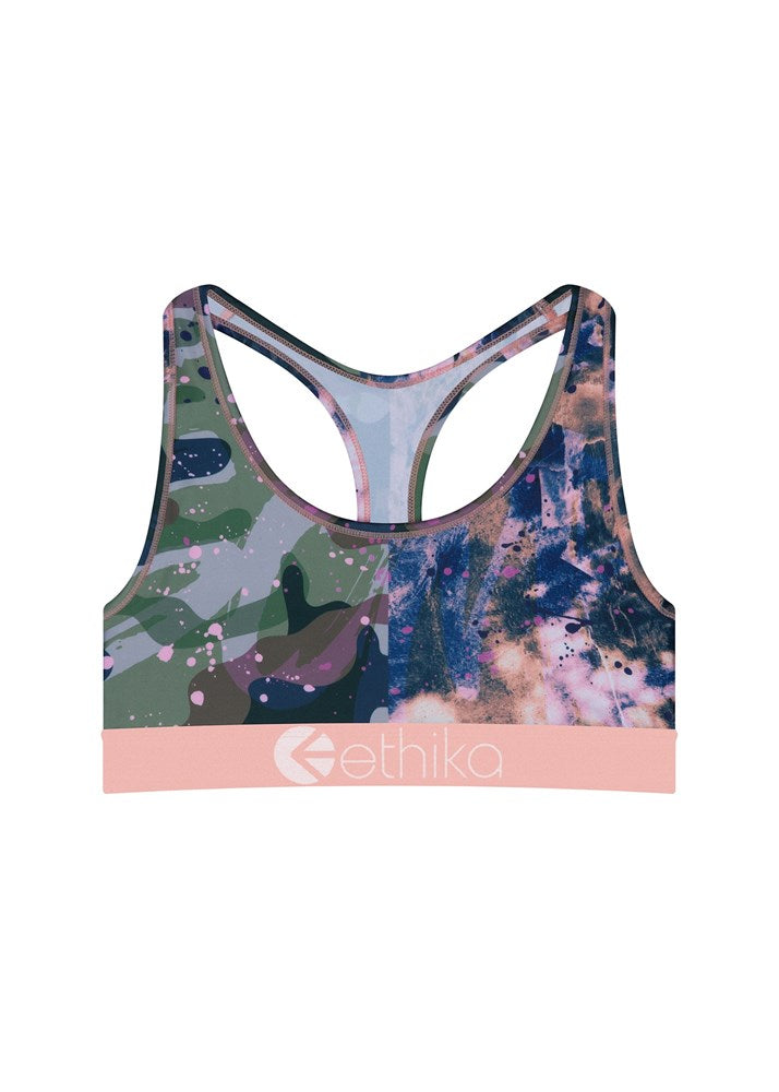 Girls camo sports bra on sale