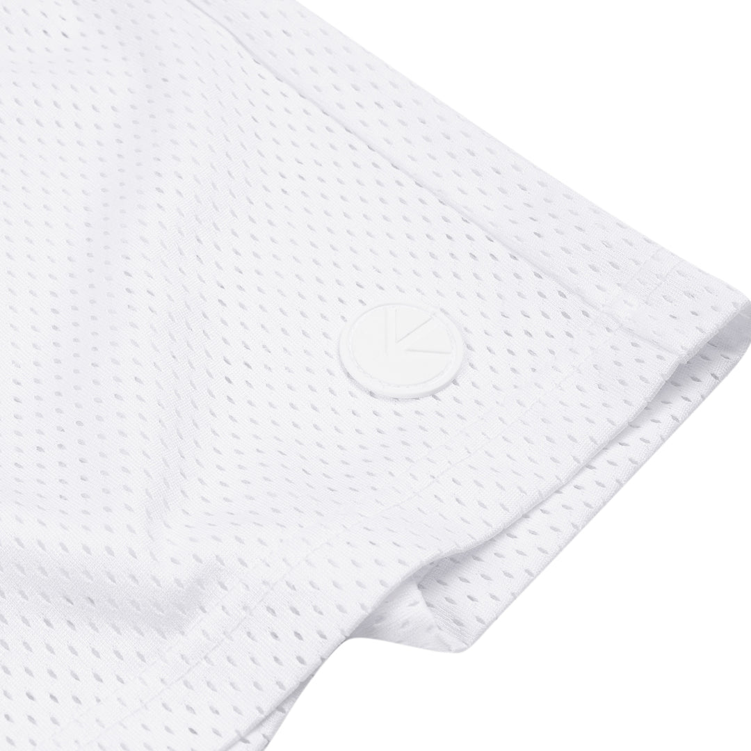 Mens Basketball Short White