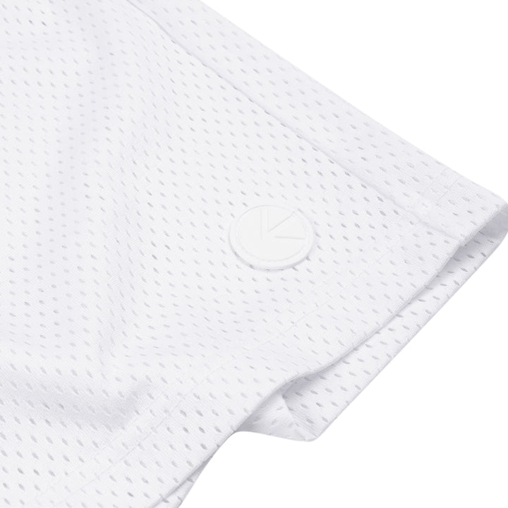Mens Basketball Short White