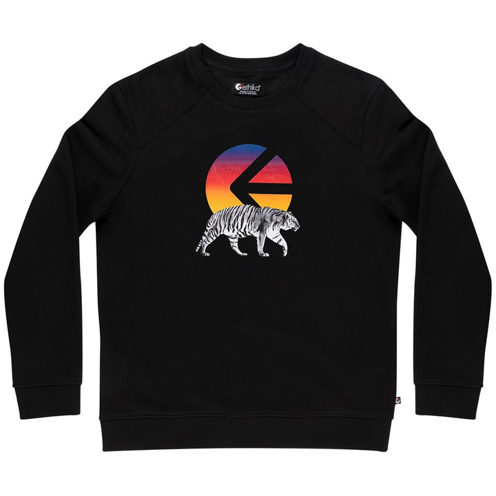 Mens I Of The Tiger Crew Neck Fleece - Black