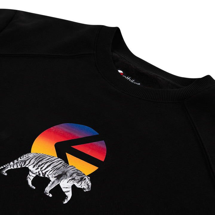 Mens I Of The Tiger Crew Neck Fleece - Black