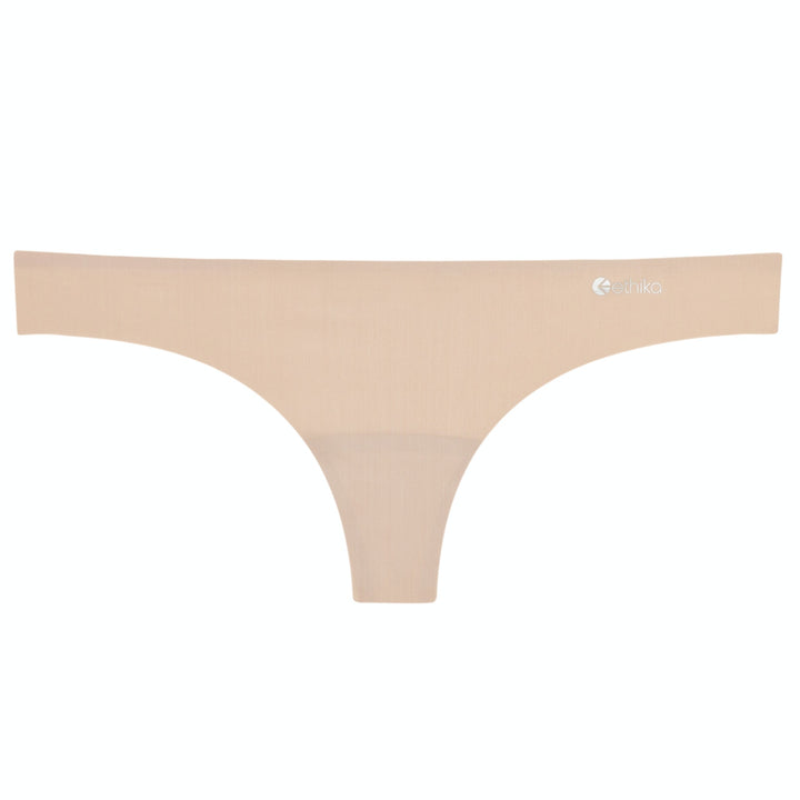 Womens Nude Seamless Thong