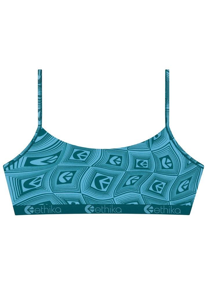 Womens Warped Mind Pullover Bra