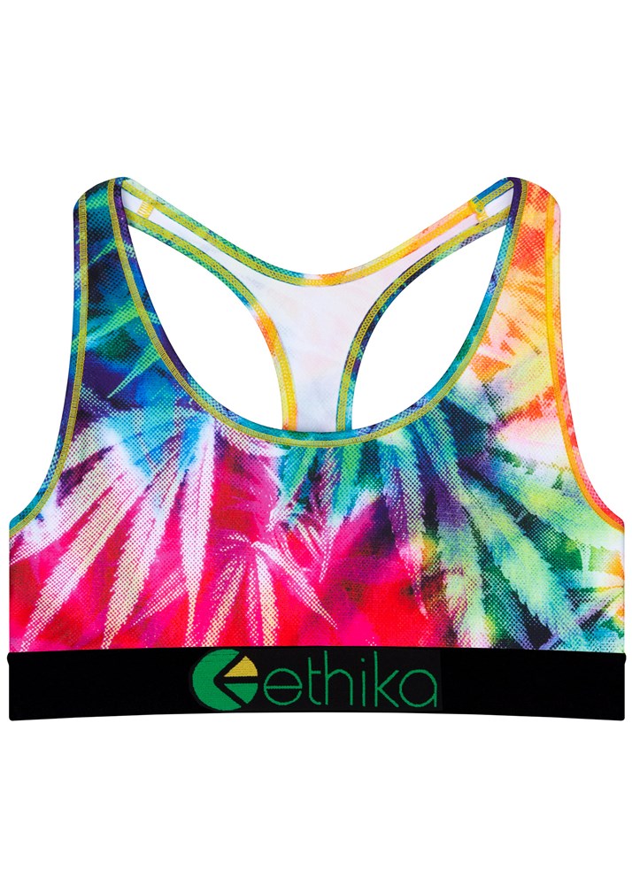 Womens Hippie Lettuce Sports Bra