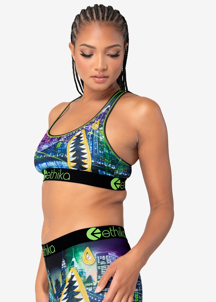Womens Bomber Frontz Sports Bra