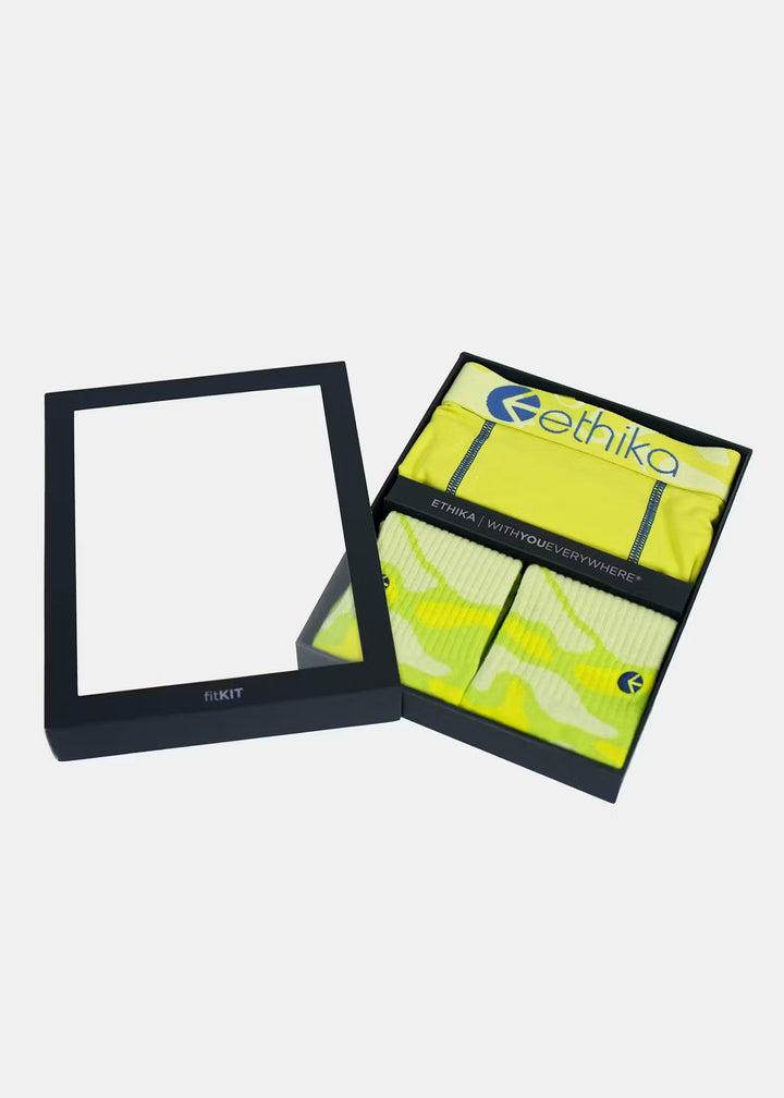 Boys Flou Camo Fit Kit