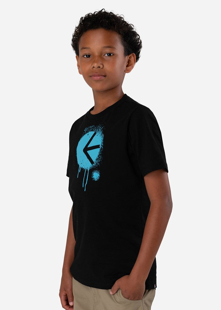 Boys Stencil Tee - Black