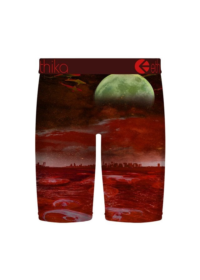 Boys Crimson Orbit Staple