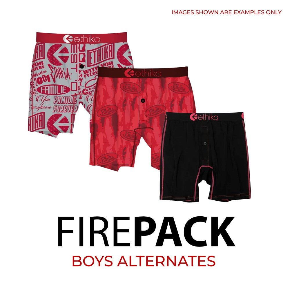 Fire Pack - 3 x Boys Alternate