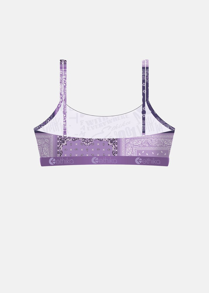 Girls Muted Motifs Pullover Bra