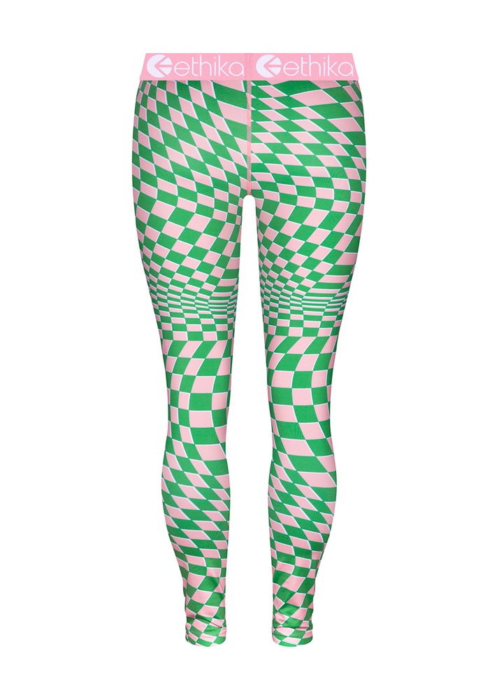 Bomber Check Mate Girls Leggings