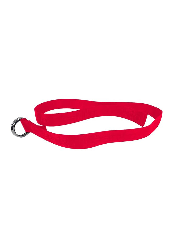 D Ring Belt - Logo Red