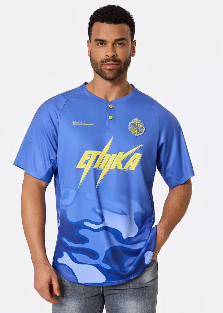 Mens Bolt Camo Soccer Jersey