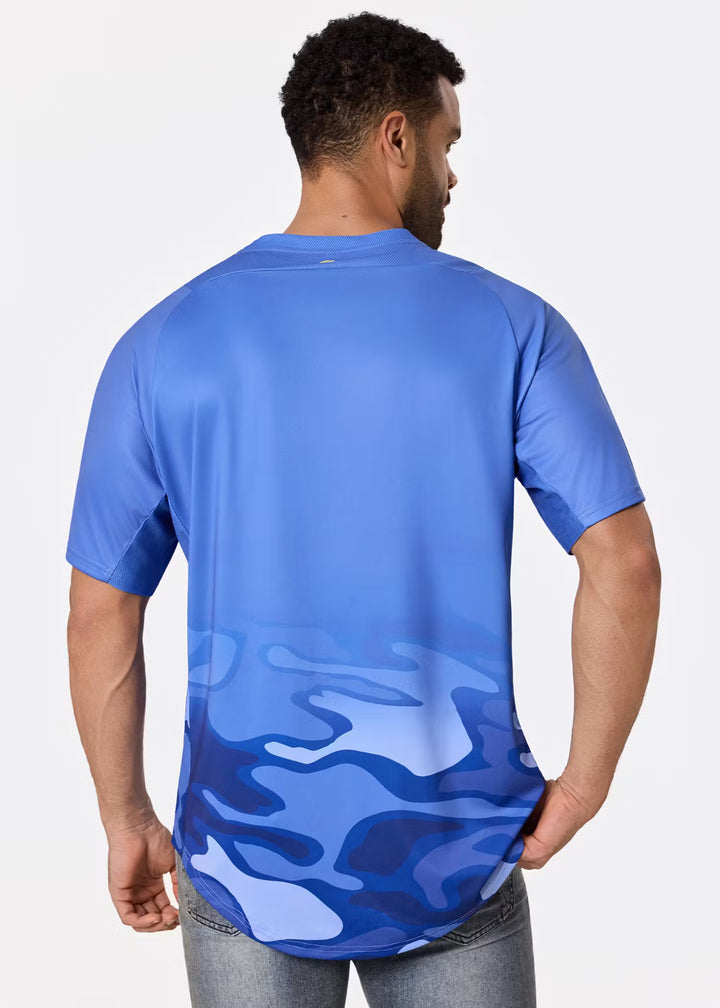 Mens Bolt Camo Soccer Jersey
