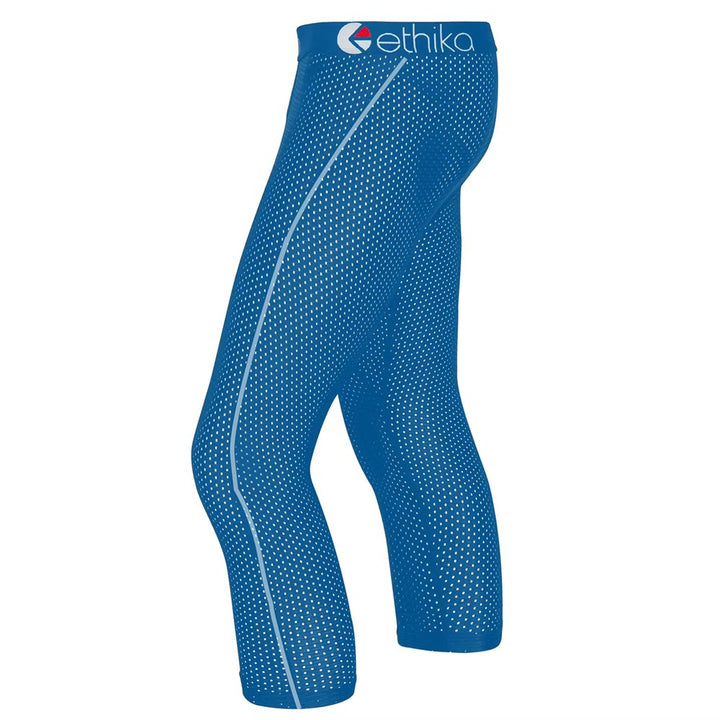 Mens Flow Blue 3/4 Tight