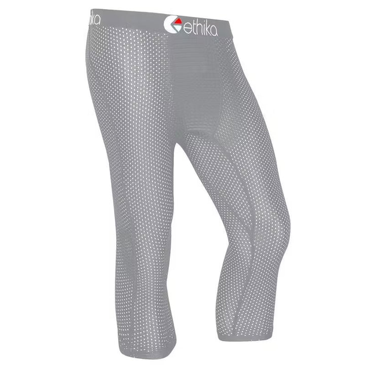 Mens Flow Grey 3/4 Tight
