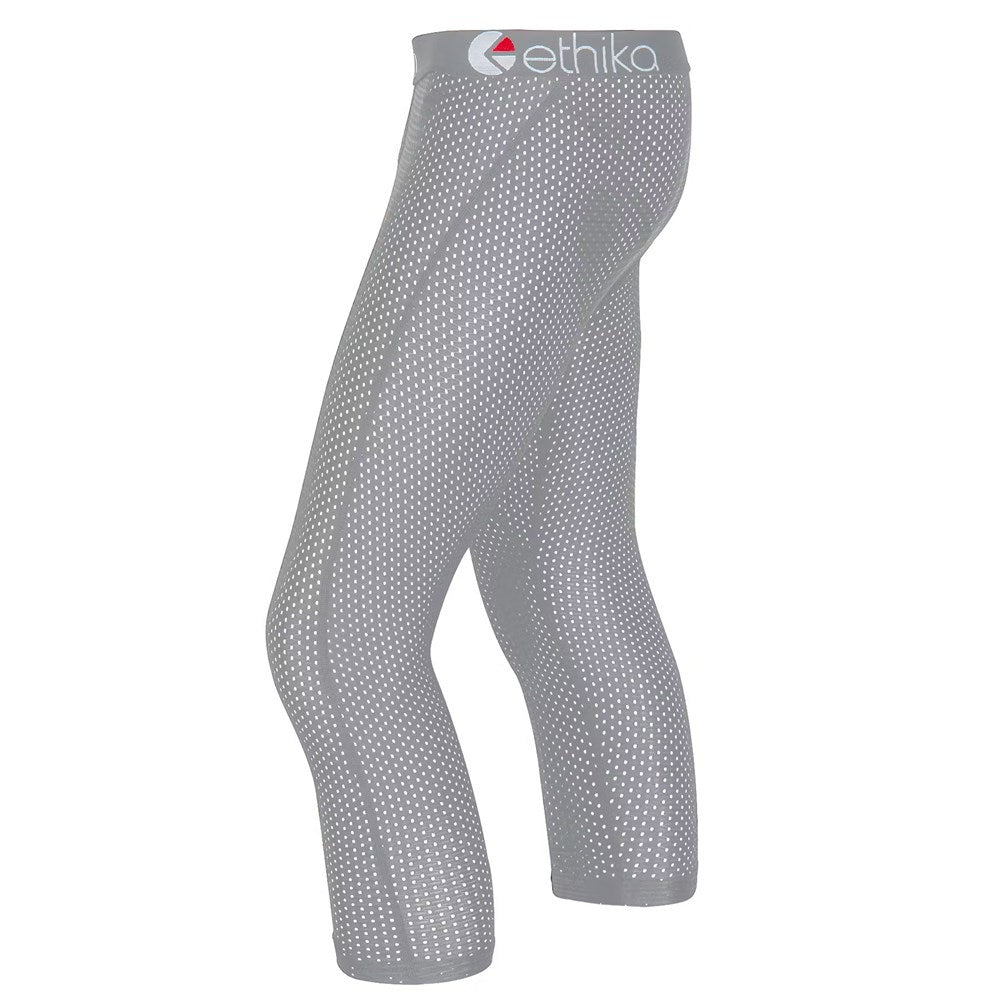 Mens Flow Grey 3/4 Tight