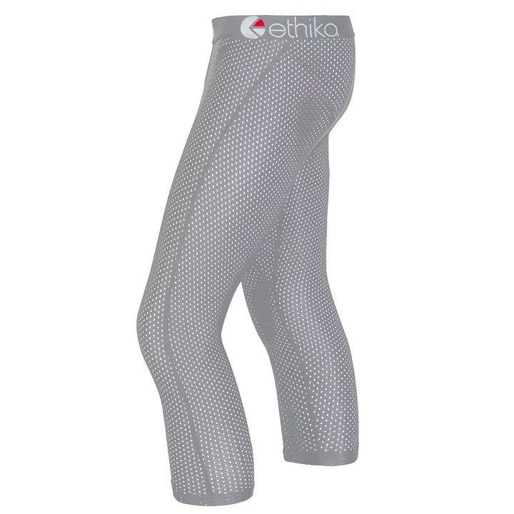 Mens Flow Grey 3/4 Tight