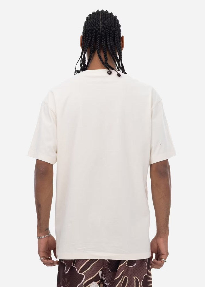 Mens Aloha Taupe Tee