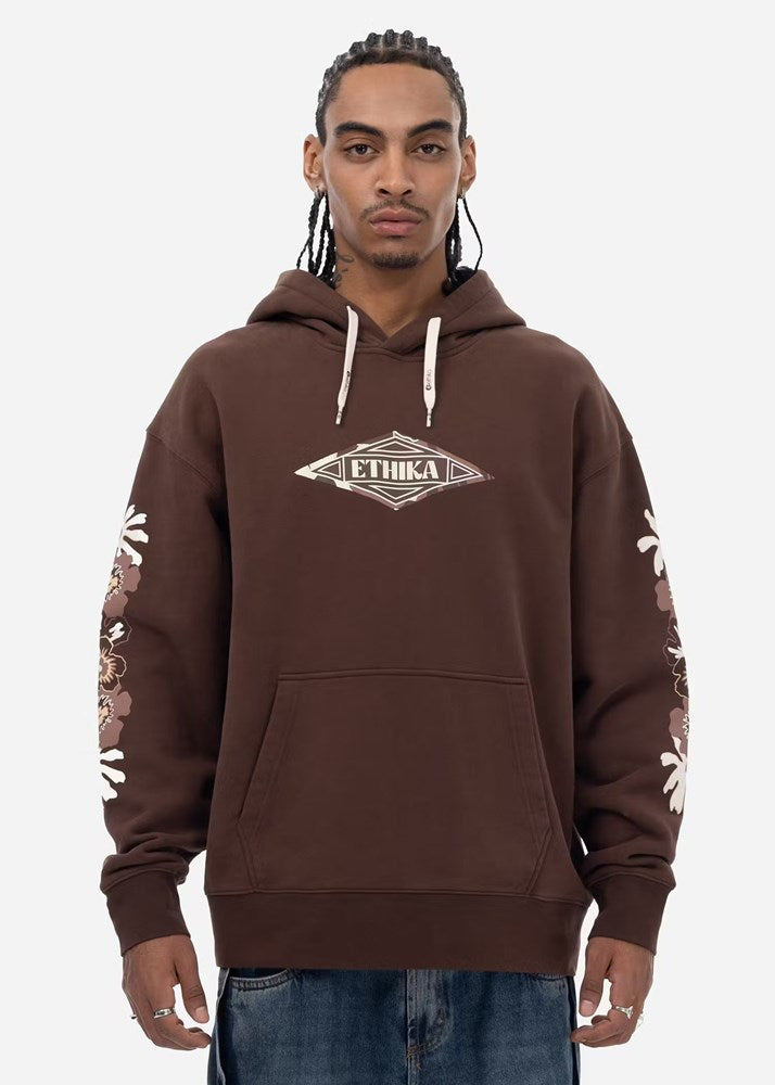 Mens Hawaiian Flower Hoodie