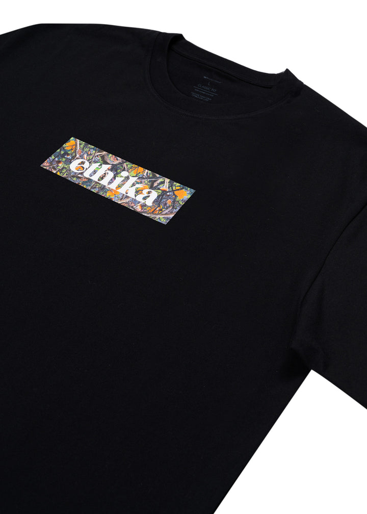 Mens Shroom Camo Imperial Tee - Black