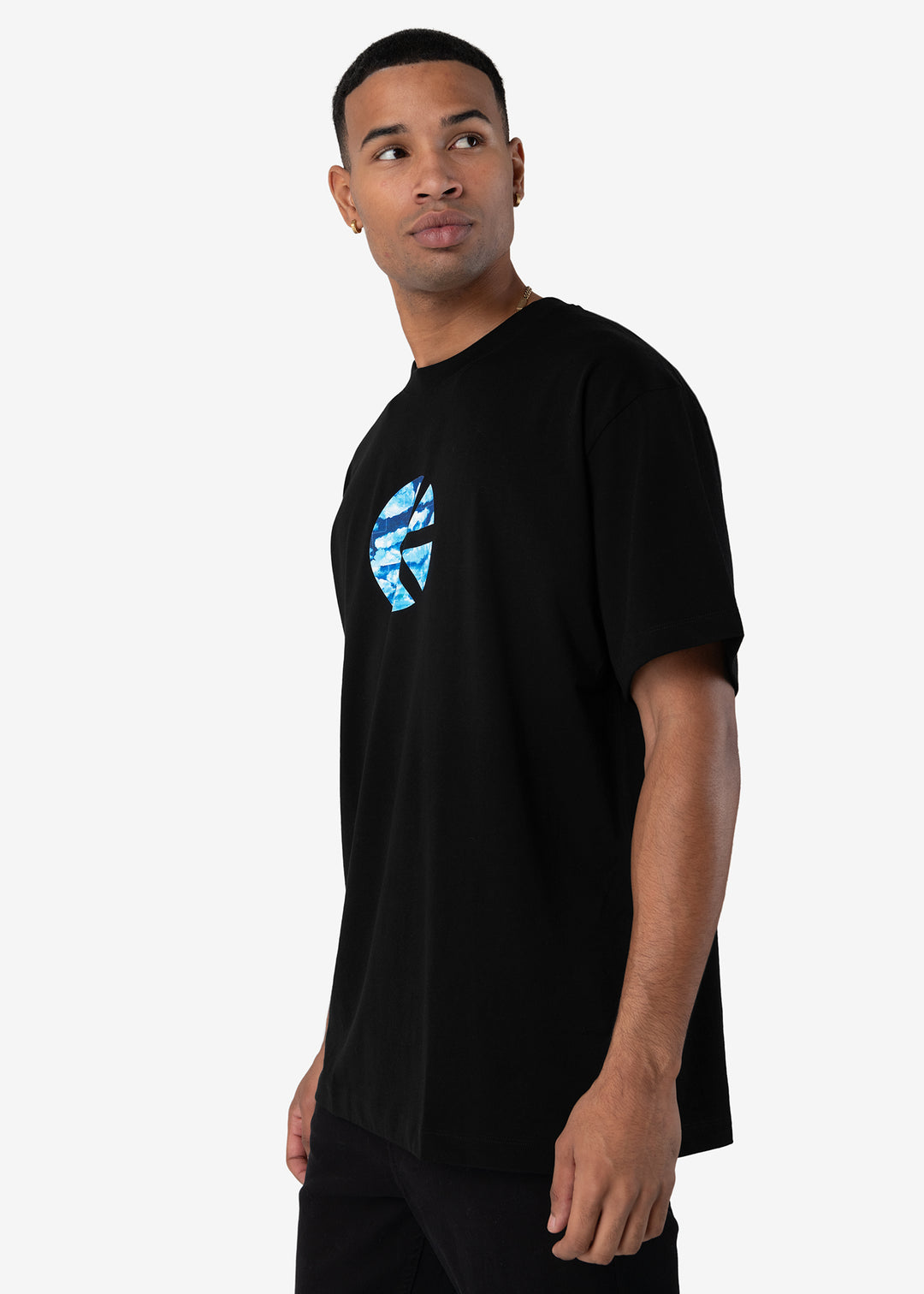 Mens Skylux Icon Tee - Black