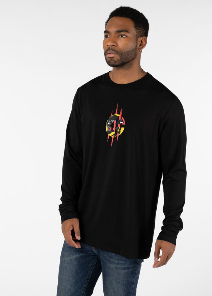 Mens Quick Strike Longsleeve Tee - Black